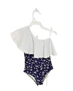 SAINT IDA BLUE FLORAL 1-PIECE SWIMSUIT