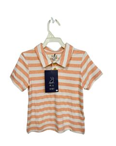 ME + HENRY ORANGE STRIPED DRESS SHIRT