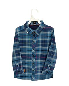NANO  BLUE  PLAID  DRESS SHIRT