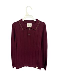 ME + HENRY  MAROON    SWEATER