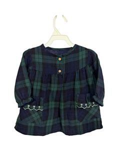 SNUG GREEN PLAID DRESS