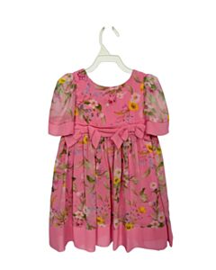 PATACHOU PINK FLORAL PARTY DRESS