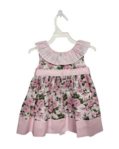 PATACHOU  PINK  FLORAL  PARTY DRESS
