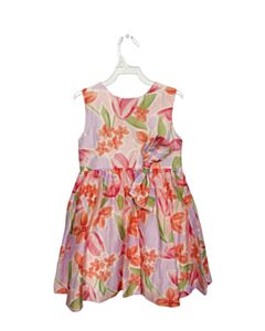 MAYORAL  PINK  FLORAL  DRESS