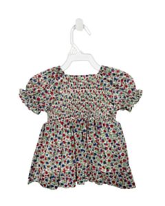 LITTLE PAISLEY PEOPLE RED FLORAL DRESS