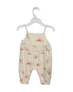 PLAY UP CREAM STRIPED ROMPER