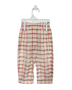 PLAY UP  PINK  PLAID  PANTS