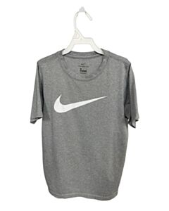 NIKE GRAY KNIT SS SHIRT
