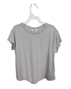 ATHLETA GIRL GRAY KNIT SS SHIRT