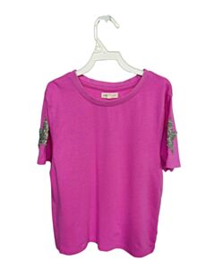 PAPERFLOWER PINK KNIT SS SHIRT
