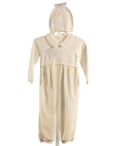 EMILY ROSE  WHITE VELOUR  ROMPER
