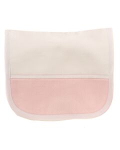 ROYALTY PINK PIQUE BIB