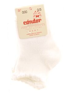 CONDOR  WHITE  SOCKS
