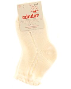 CONDOR  CREAM  SOCKS