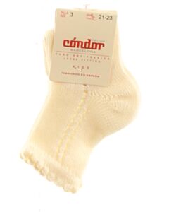 CONDOR CREAM SOCKS