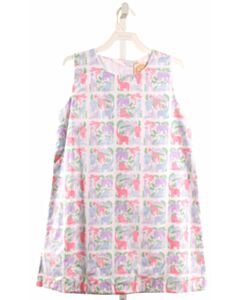 THE BEAUFORT BONNET COMPANY  PURPLE   PRINTED DESIGN DRESS