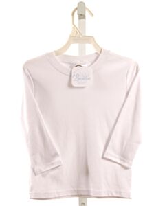 BLANKE BOUTIQUE  WHITE    KNIT LS SHIRT