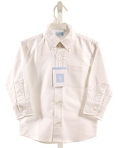 BELLA BLISS  WHITE    DRESS SHIRT