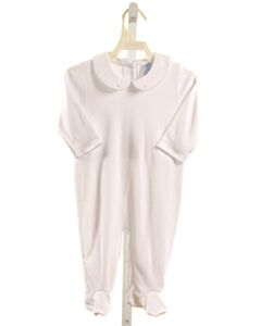 BELLA BLISS  WHITE KNIT   LAYETTE WITH PICOT STITCHING