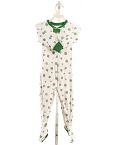 THE BEAUFORT BONNET COMPANY  GREEN KNIT  PRINTED DESIGN LOUNGEWEAR