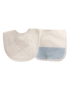 ROYALTY BLUE PIQUE BIB