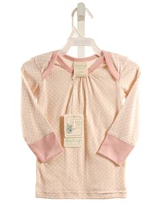 SAPLING  PINK   PRINTED DESIGN KNIT LS SHIRT