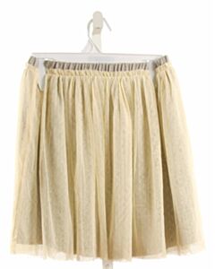 TEA  YELLOW SWISS DOT   SKIRT