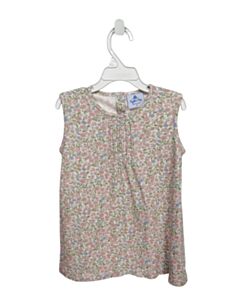 EYELET & IVY  PINK  FLORAL  SLEEVELESS SHIRT