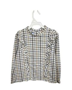 BELLA BLISS  BLUE  PLAID  SHIRT-LS