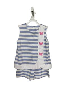 THE BEAUFORT BONNET COMPANY  BLUE  STRIPED  2-PIECE OUTFIT