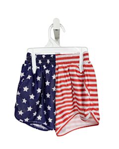 NO TAG  RED  STRIPED  SHORTS