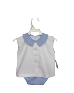 AURALUZ BLUE MICROCHECK 2-PIECE OUTFIT
