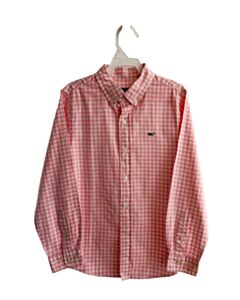VINEYARD VINES LT PINK GINGHAM DRESS SHIRT