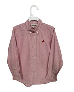 THE BEAUFORT BONNET COMPANY  RED  GINGHAM  DRESS SHIRT