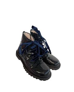 JACADI BLUE BOOTS *SIZE 28 EQUIVALENT TO SIZE 11 *THIS ITEM IS GENTLY USED WITH MINOR SIGNS OF WEAR (MINOR SCUFFING) *EUC SIZE TODDLER 11