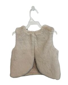THE LITTLE WHITE COMPANY  CREAM FLEECE   VEST