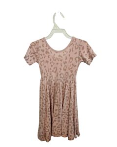 KYTE PINK PRINTED DESIGN KNIT DRESS