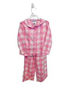 JACADI PINK GINGHAM LOUNGEWEAR