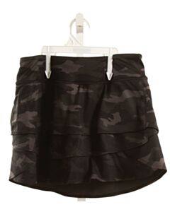 ATHLETA GIRL  BLACK  PRINTED DESIGN SKORT