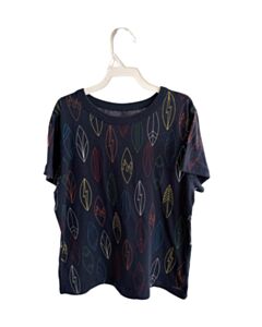 CHASER  BLUE   PRINTED DESIGN KNIT SS SHIRT