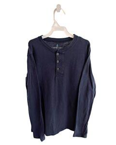 CREWCUTS BLUE KNIT LS SHIRT