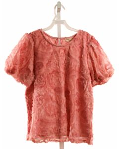 HAYDEN GIRLS PINK TULLE DRESS SHIRT