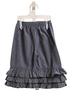 SAGE & LILLY  CHAMBRAY  PANTS WITH RUFFLE