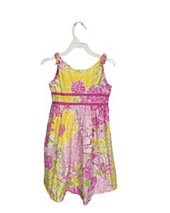 LILLY PULITZER PINK FLORAL DRESS