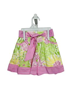 LILLY PULITZER  PINK  FLORAL  SKIRT