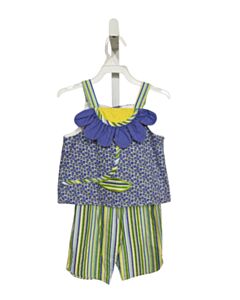 PICTURE ME BLUE FLORAL 2-PIECE OUTFIT