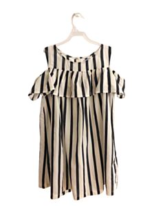 MAYORAL  BLUE  STRIPED  DRESS