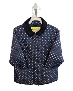 CREWCUTS BLUE POLKA DOT OUTERWEAR
