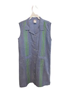 SIX HONEYBEES  CHAMBRAY   EMBROIDERED DRESS