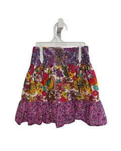 PEEK  PURPLE  FLORAL  SKIRT